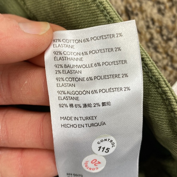 FP We the Free Olive Green Skinny Jeans - Picture 14 of 15